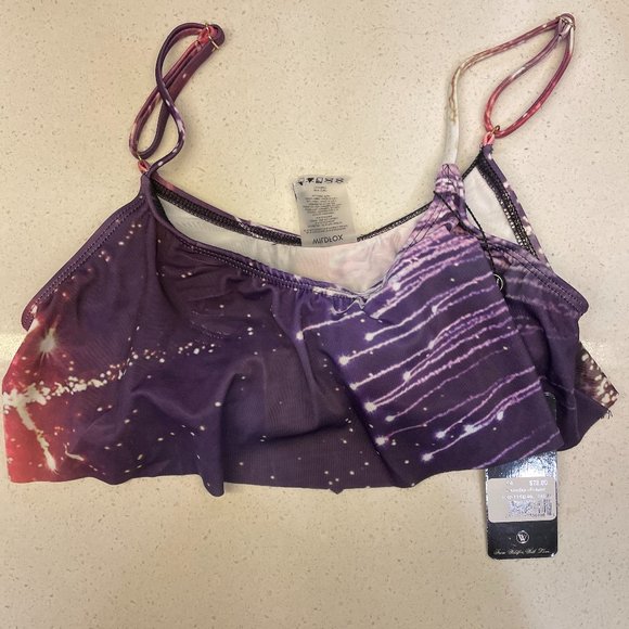 Wildfox Other - Wildfox Space Cadet Ruffle Swim top